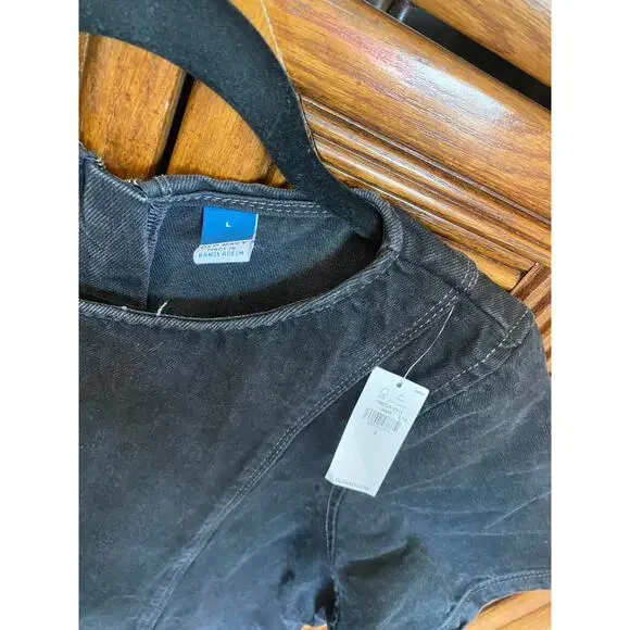 NWT Denim Mini Dress Size L - Picture 3 of 3